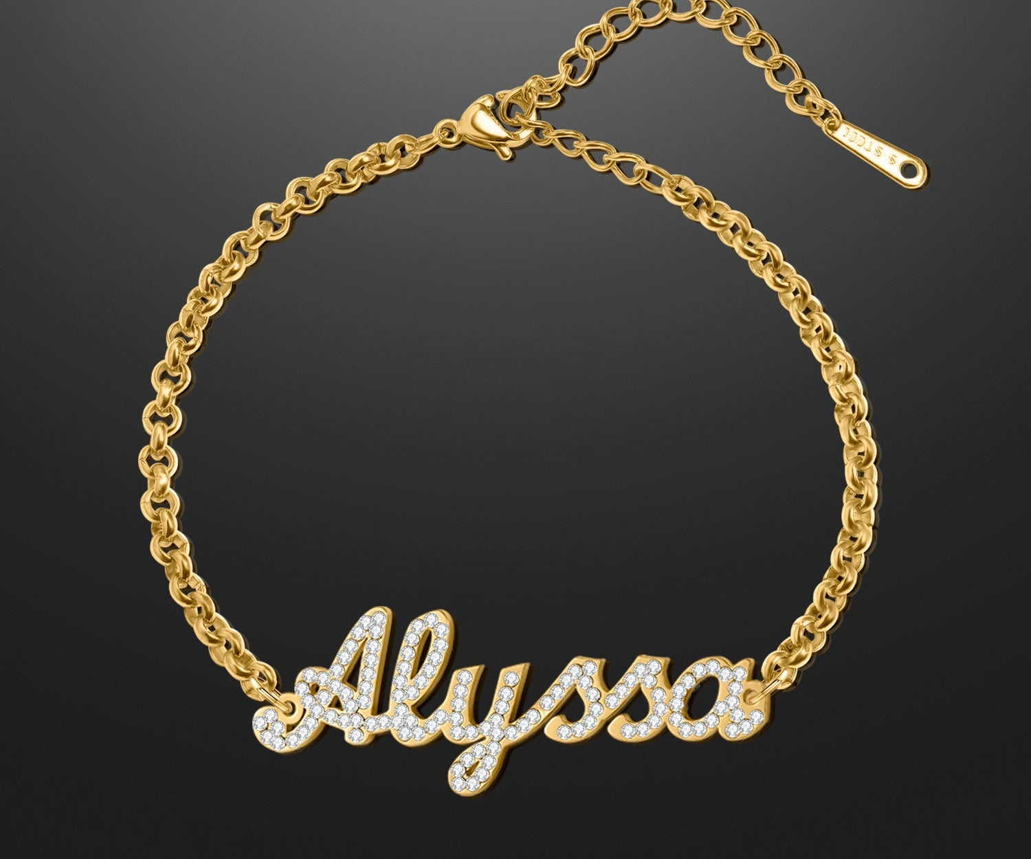 Iced Name Bracelet