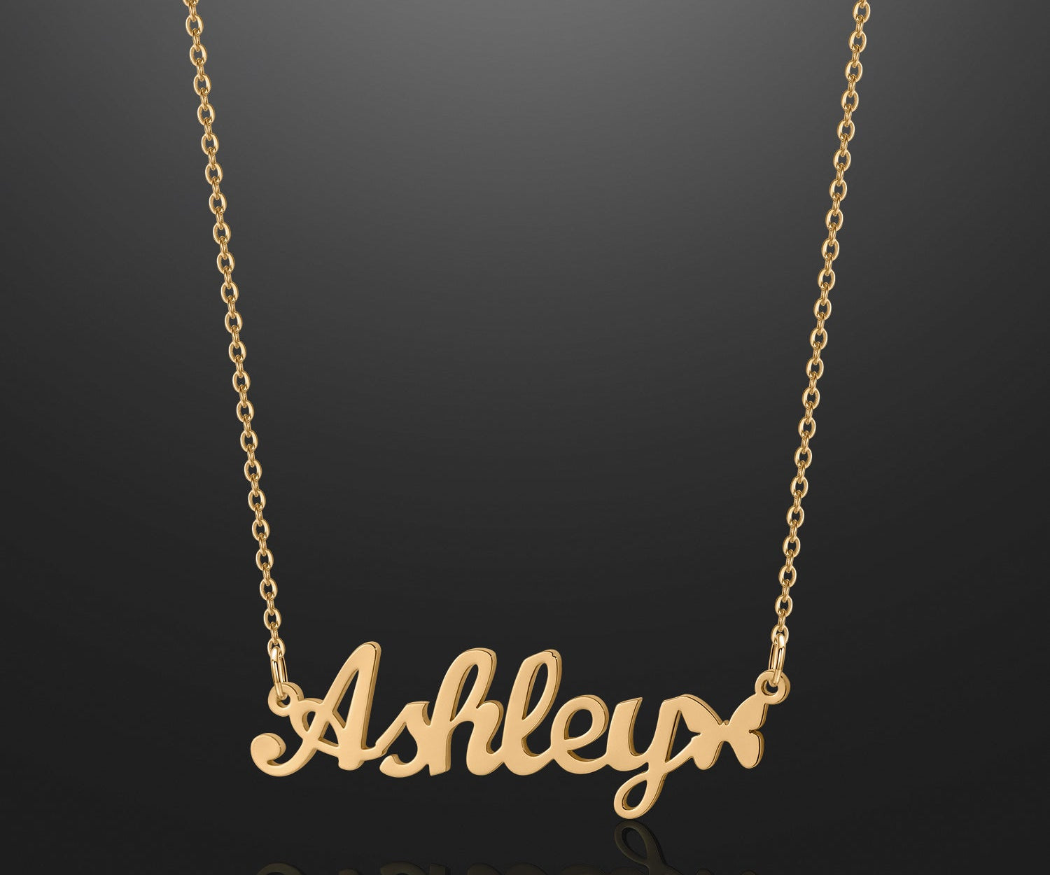 Kids Butterfly Name Necklace