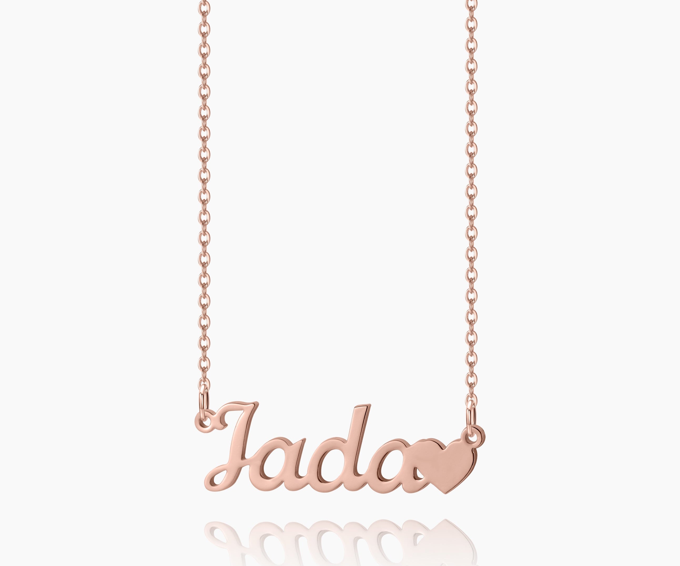 Name Heart Necklace