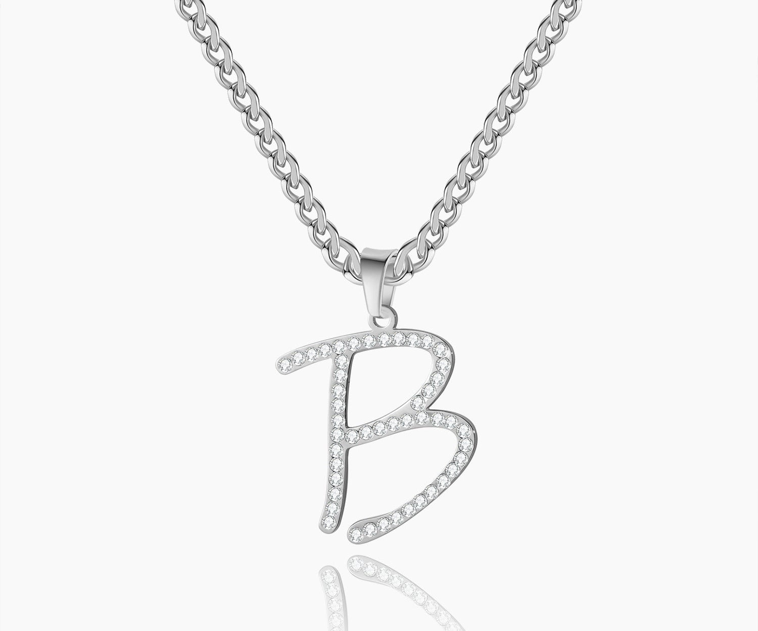 Iced Letter Necklace