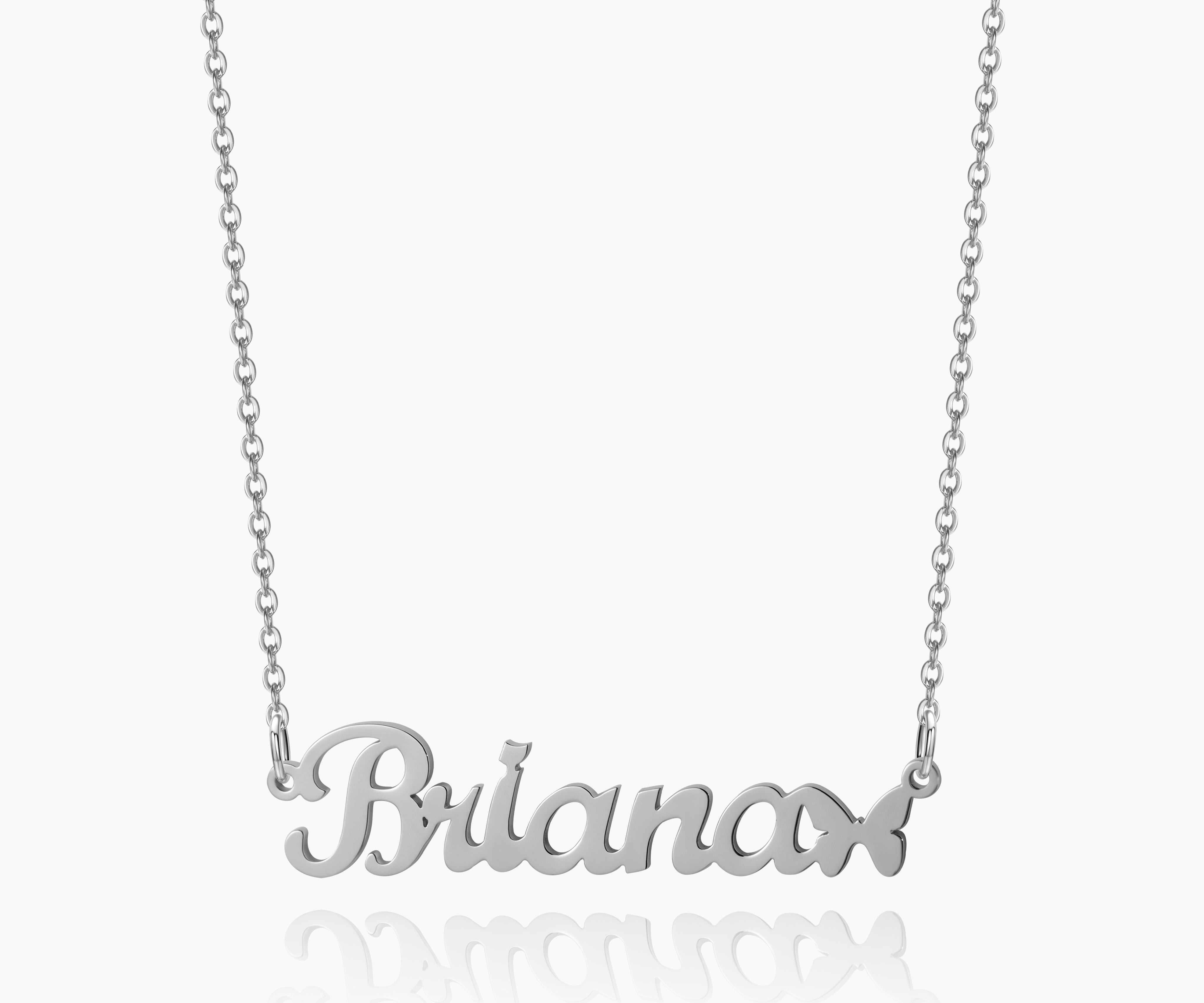 Butterfly Name Necklace