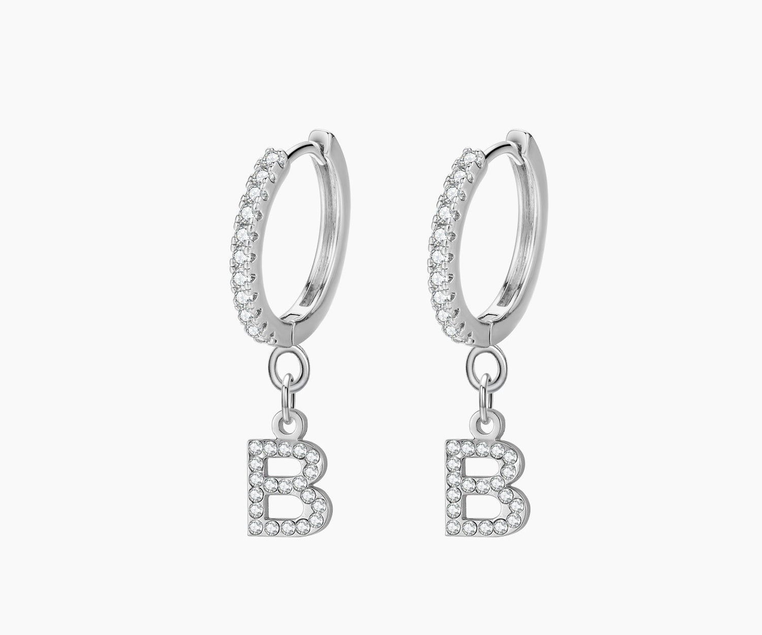 Iced Letter Earrings