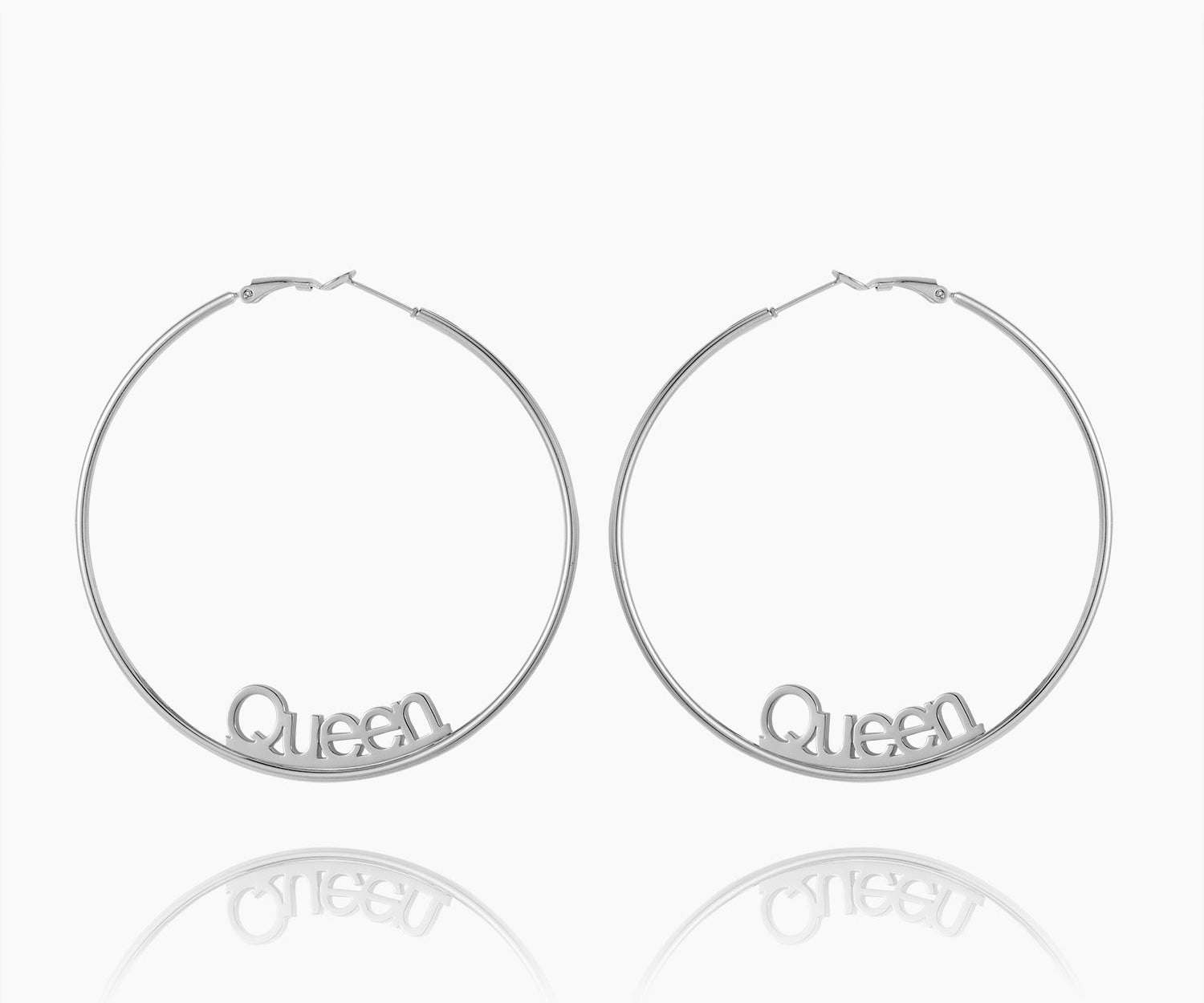 Name Hoop Earrings