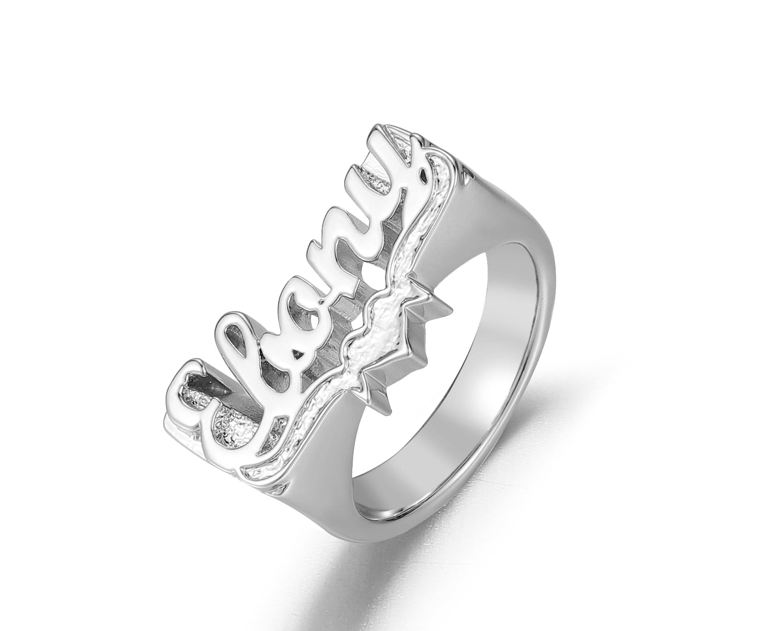 3D Name Ring