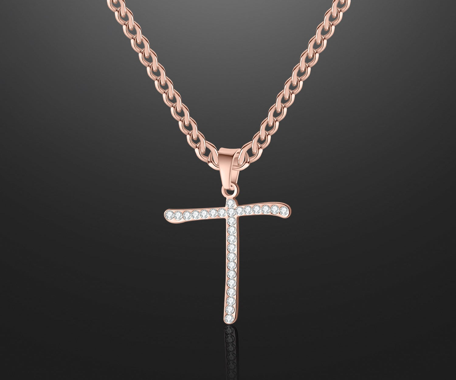 Iced Letter Necklace