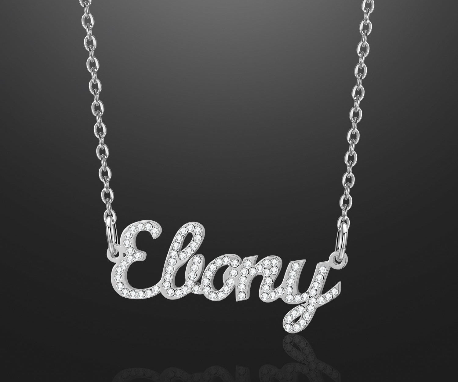 Kids Iced Name Necklace